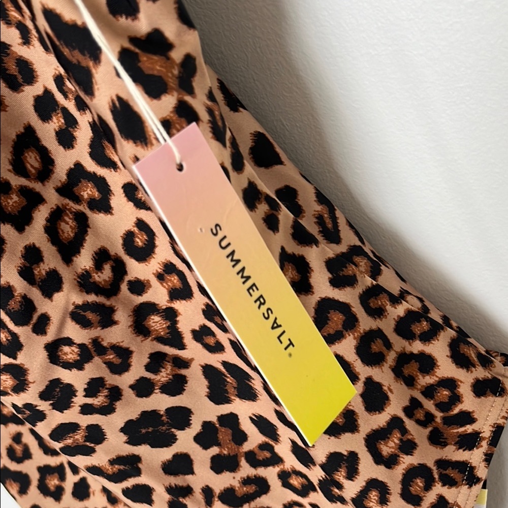 Summersalt Leopard Print One-Piece Swimsuit, NWT - Picture 5 of 6